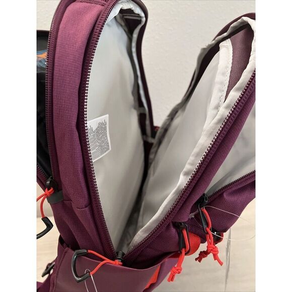 The North Face Surge Laptop Backpack Boysenberry/Fiery Red 31L Large NEW - Picture 14 of 16